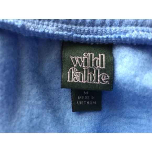 Wild Fable Short Skirt SzM Fleecy Wide Elastic Waist Curved Hem Pocket NWT Cute - Picture 9 of 9